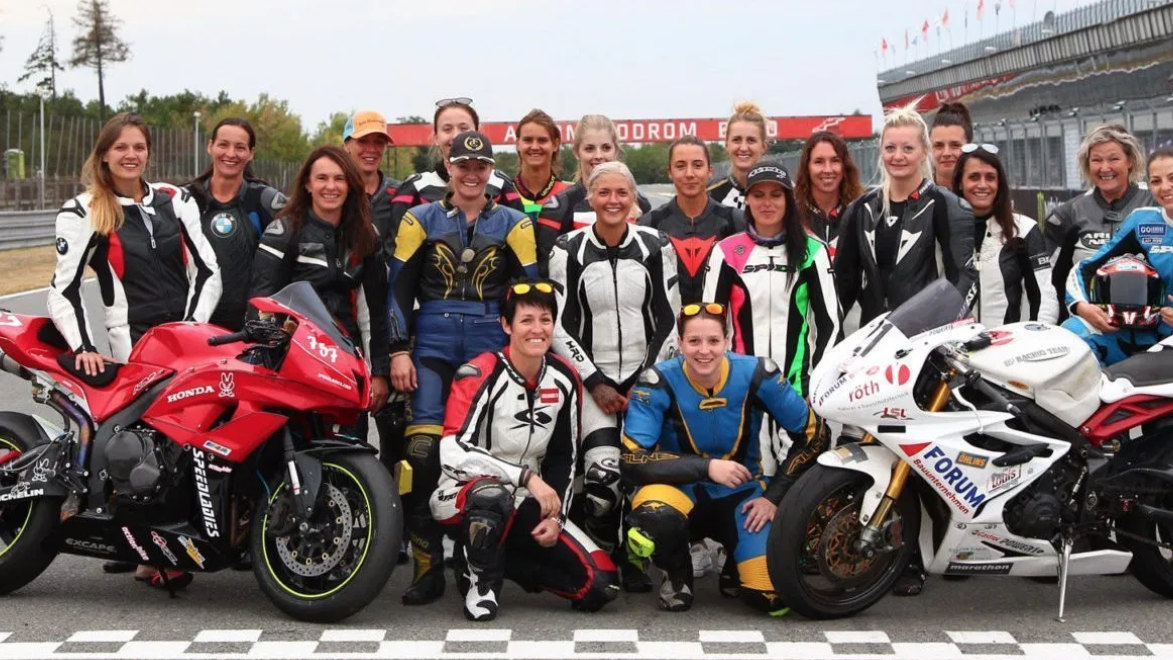 First UK female only motorcycle race